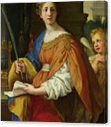 Saint Cecilia #2 Canvas Print