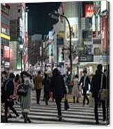 Shibuya Crossing, Tokyo Japan #2 Canvas Print