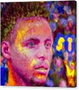 #stephcurry #curry #goldenstatewarriors #2 Canvas Print