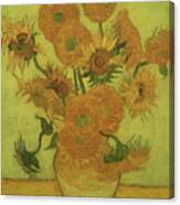 Sunflowers, 1889 Canvas Print