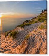 Sunset At Old Baldy Canvas Print