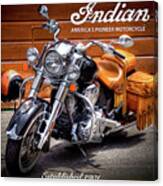 The Indian Motorcycle Canvas Print