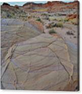 The Pastels Of Valley Of Fire #2 Canvas Print