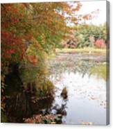 The Paths Of Arcadia In Autumn #2 Canvas Print