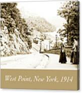 West Point, New York, 1914, Vintage Photograph #2 Canvas Print