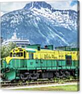 White Pass And Yukon Railway, Skagway, Alaska #2 Canvas Print