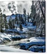 Yellowstone's Firehole River #3 Canvas Print