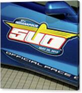 2013 Indianapolis 500 Pace Car Canvas Print