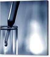 Test Tube In Science Research Lab #22 Canvas Print