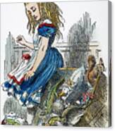 Alice In Wonderland #25 Canvas Print