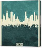 Chicago Illinois Skyline #29 Canvas Print