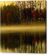 Autumn Lake #3 Canvas Print