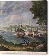 Battle Of Lake Champlain #6 Canvas Print