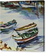 3 Boats I Canvas Print