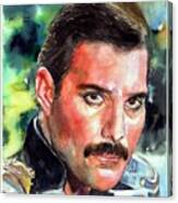Freddie Mercury Portrait #3 Canvas Print