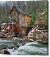Glade Creek Grist Mill #3 Canvas Print