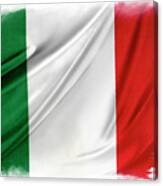 Italian Flag #3 Canvas Print