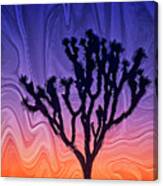 Joshua Tree With Special Effects #3 Canvas Print