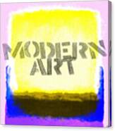 Modern Art #3 Canvas Print