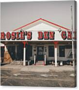 Rosies Den Cafe   #3 Canvas Print