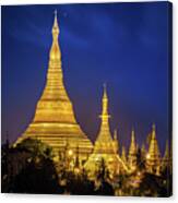 Shwedagon Pagoda  #3 Canvas Print