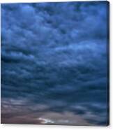 Storm Clouds At Sunset #3 Canvas Print