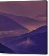 Allegheny Mountain Sunrise Two Canvas Print