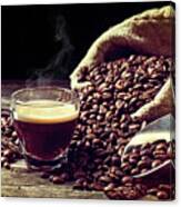Espresso And Coffee Grain #38 Canvas Print