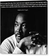 39- Martin Luther King Jr. Canvas Print