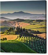 A Morning In Tuscany #5 Canvas Print