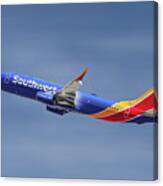 Southwest Airlines Boeing 737-8h4 #4 Canvas Print