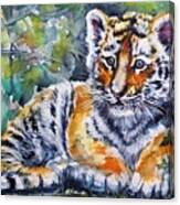 Tiger Cub #4 Canvas Print