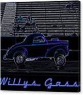 '41 Willys Gasser Canvas Print