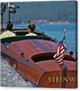 Classic Wooden Runabouts #46 Canvas Print