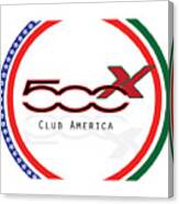 500x Club America Canvas Print