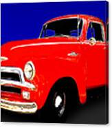 54 Chevy Pickup Acme Of An Age Canvas Print