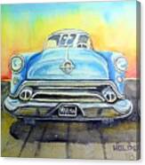 54 Oldsmobile Canvas Print