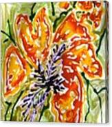 Divine Flowers #5632 Canvas Print