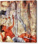 Erotic Art Of Ancient Egypt #6 Canvas Print