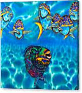 Parrotfish #3 Canvas Print