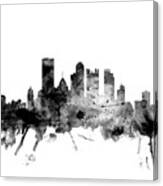 Pittsburgh Pennsylvania Skyline #6 Canvas Print