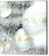 Christmas Baubels In A Tree #7 Canvas Print