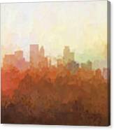 Minneapolis Minnesota Skyline #7 Canvas Print