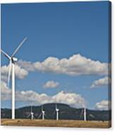 Wind Turbine Farm #7 Canvas Print