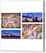 #buschstadium #cardinalnation #baseball #8 Canvas Print