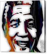 Nelson Mandela Collection #8 Canvas Print