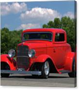 1932 Ford Coupe Hot Rod Canvas Print