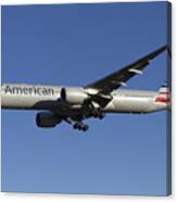 American Airlines Boeing 777 #3 Canvas Print