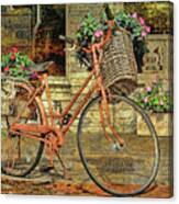 A Basketful Of Spring Canvas Print