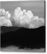A Black And White Day Canvas Print